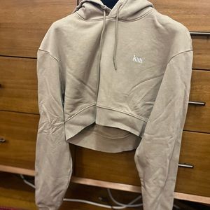 Kith crop top sweatshirt